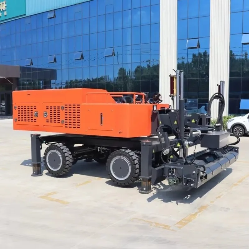 Standard Configuration Laser Guided Screed Machine Complete Accessories Simple Maintenance Automatic Concrete Leveling Machinery