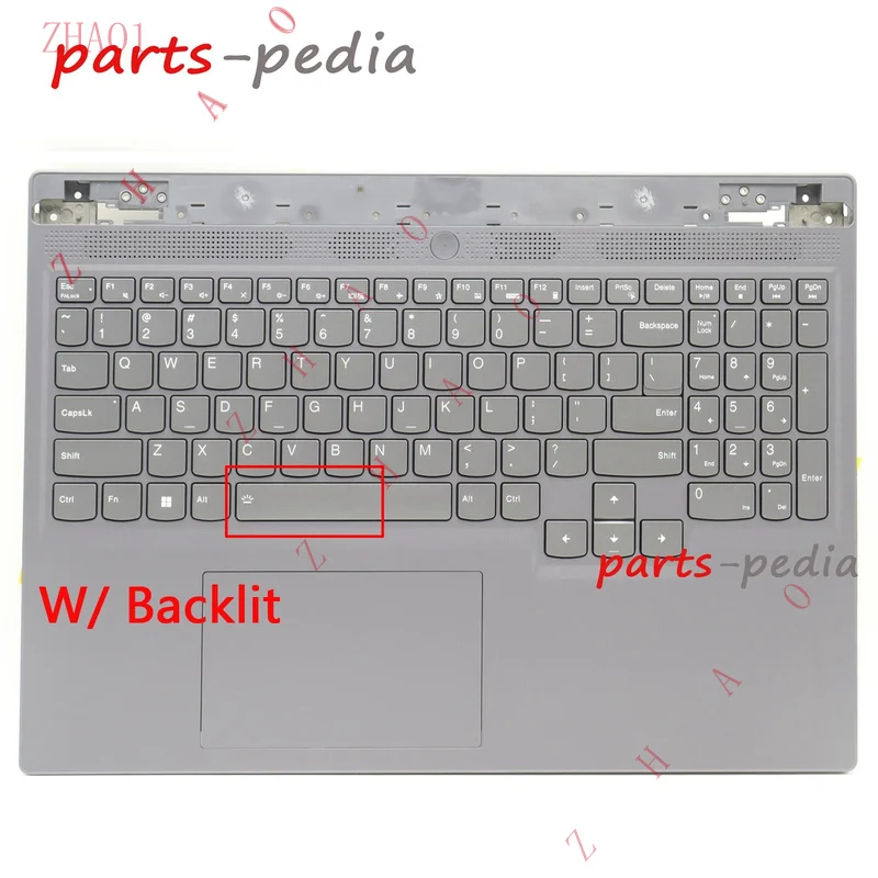 Z   Palmrest US Keyboard Backlight 5CB1L56010 For Lenovo Legion Slim 5 16APH8 16IRH8