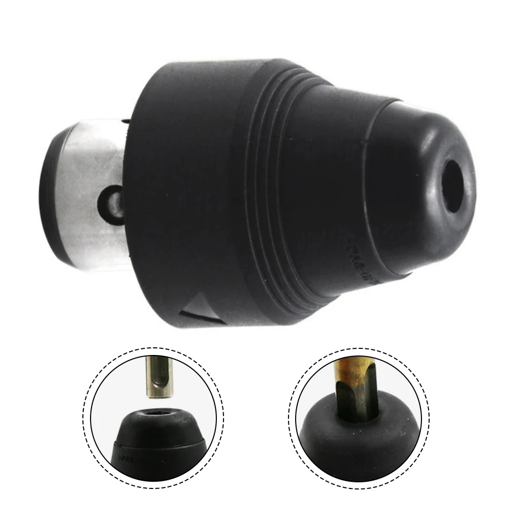 Mandrin à percussion électrique, perceuse sans clé, convertisseur pour perceuse à percussion électrique, pince à changement rapide, accessoires d'outils électriques 1 pièce