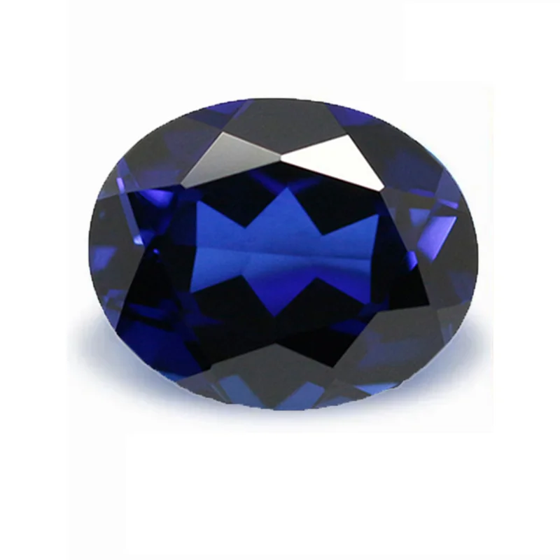 AAAA+ Blauer Saphir in Box, 13x18mm, großer Schliff, bestandenem Mohs-Härte-Test, Edelstein für DIY-Schmuckherstellung/Sammlung/Geschenk, Edelstein – Detail 7