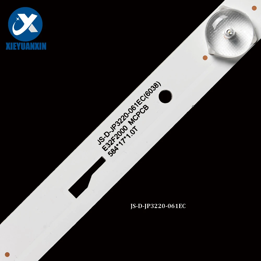 2 Stks/set 32in 585Mm Led Backlight Strip Voor Ata 6led E32f2000 Led32hd340 MS-L1084 L2082 Aktv3222 3212 3216 32l1 32l3 32s1a 32l56