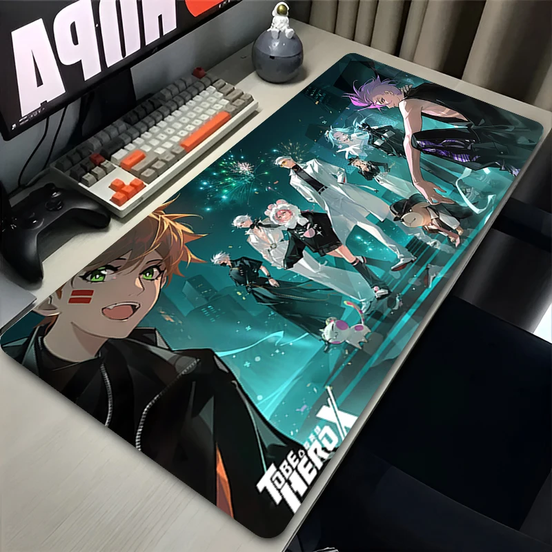 Anime Mouse Pad Computer Cool To Be Hero X Extended Desk Mouse Mat Laptop Non Slip Gamer Keyboard Pad PC Gaming Rubber Mousepad