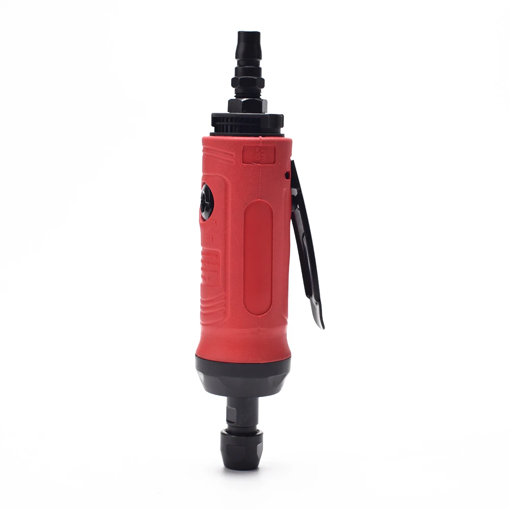 Industrial professional light-duty red pneumatic pneumatic mold grinder with 3mm/6mm chuck, rotating speed 22000 rpm