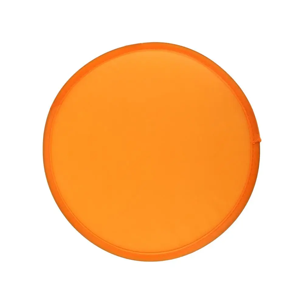 Solid Color 2023 for Outdoor Summer Round Nylon Folding Fans Child Toy Circular Fan Flying Disk