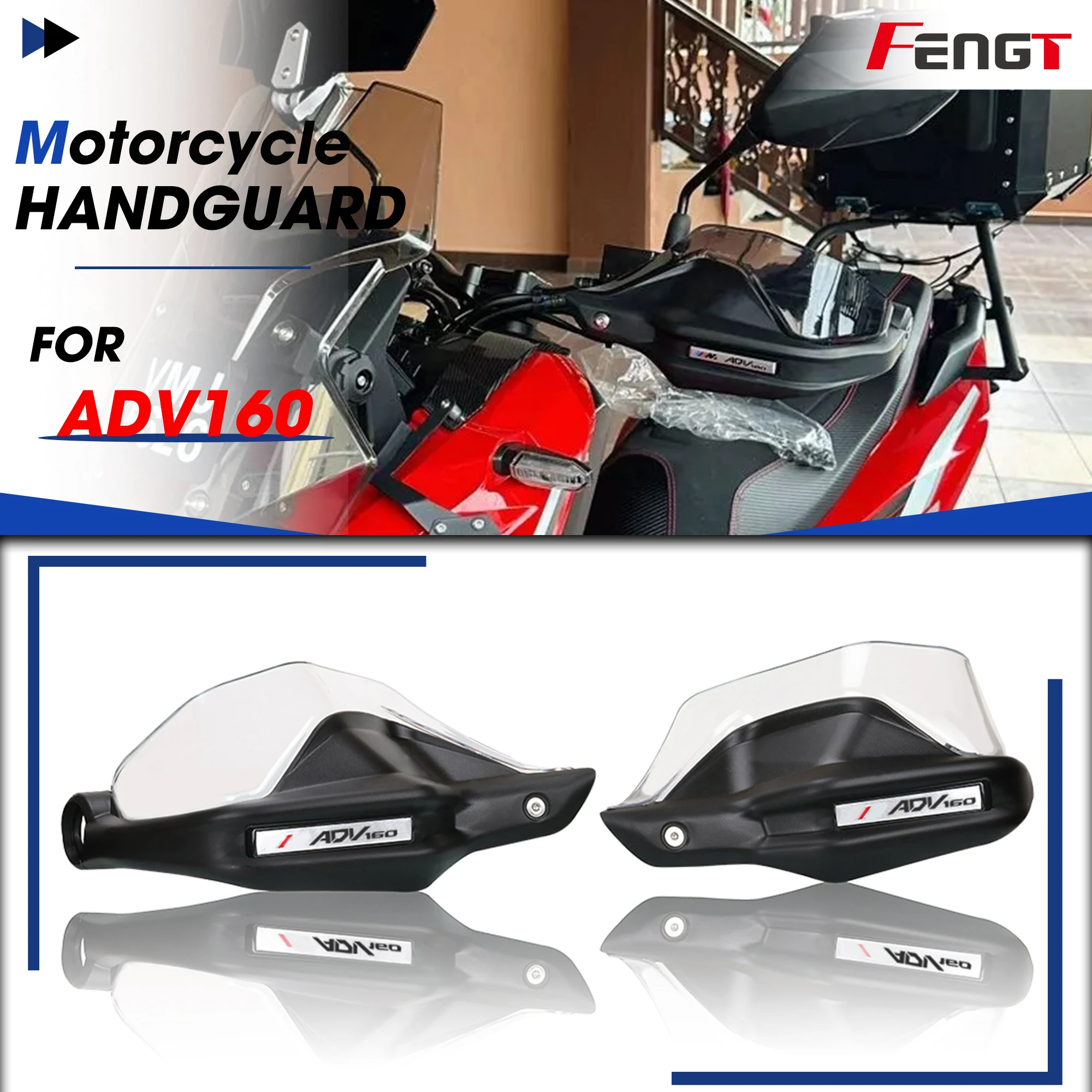 

For HONDA ADV160 ADV 160 2022 2023 Motorcycle Handlebar Handguard Hand shield Windshield Handle guard Protector Windshield