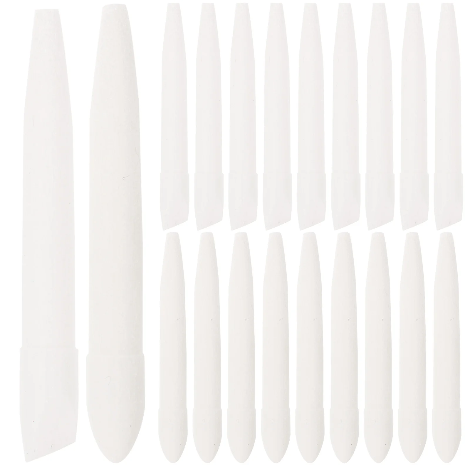 

40pcs Replaceable Paint Pen Points Marker Nibs Student Oblique Pens Nylon Oil Painting Tips Universal Wood DIY Craft