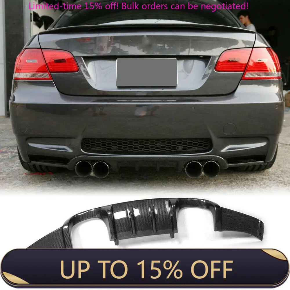 

Carbon Fiber Bumper Rear Diffuser For BMW 3 Series E92 E93 M3 2-Door 2008-2013