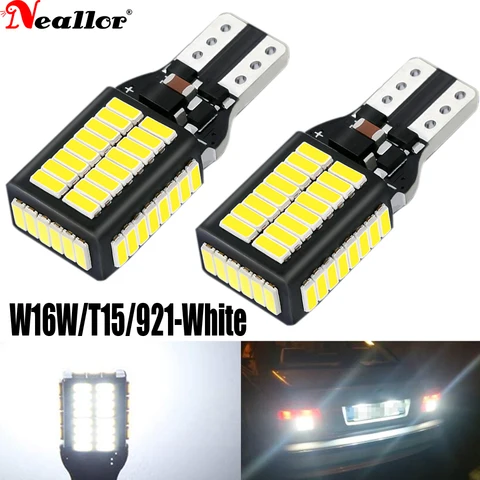 2 шт. W16W T15 921 светодиодный задний фонарь Canbus для BMW F25 X3 E89 Z4 E92 F06 F07 F10 F12 F13 E81 1 3 5 6 7 серии