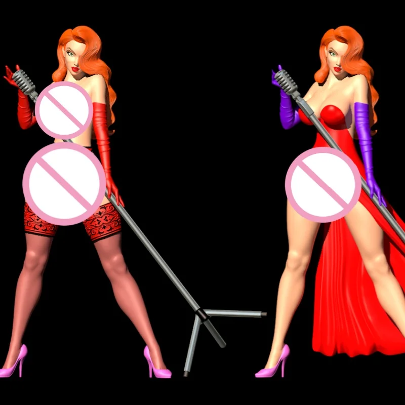 

Singer Jessica NSFW Full Resin Figure Model Kit 1/24 Scale 75mm Assemble Miniature Unassembled Unpainted Diorama Toys