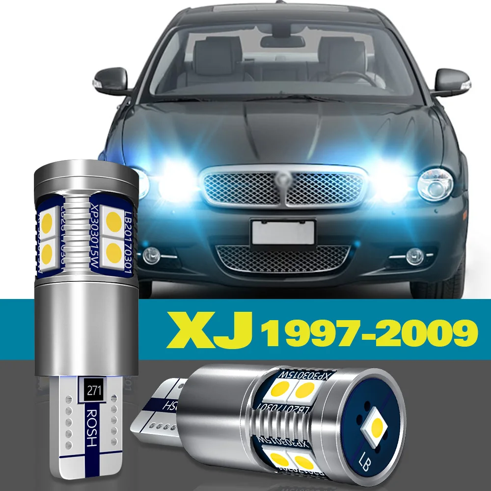 

Parking Light For Jaguar XJ Accessories 1997-2009 2000 2001 2002 2003 2004 2005 2006 2007 2008 2pcs LED Clearance Lamp