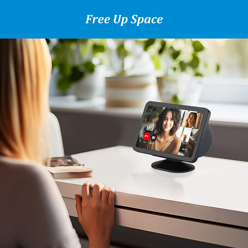 LINGYOU Supporto magnetico regolabile per Echo Show 8 (1a e 2a) 5 (1a e 2a 3a) Funzione di inclinazione e antiscivolo Base per display intelligente 44 LINGYOU Supporto magnetico regolabile per Echo Show 8 (1a e 2a) 5 (1a e 2a 3a) Funzione di inclinazione e antiscivolo Base per display intelligente 44