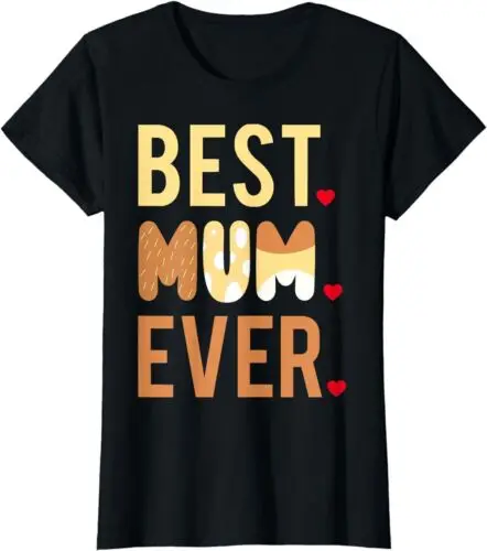 

Women Mom Mothers Day Shirt Best Mom Ever T-Shirt