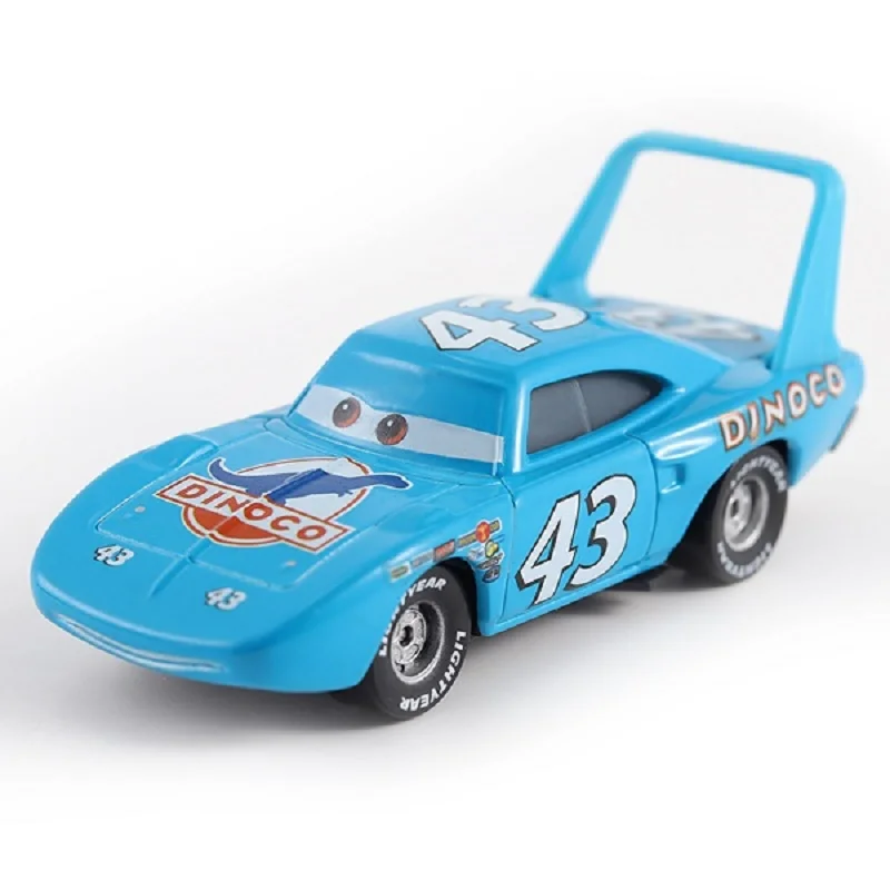 Cars 3 Disney Pixar Cars No.43 Race Team The King Metal Diecast Toy Car 1:55 Lightning McQueen Children's Gift Toy