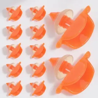 50 Peças de Acessórios para Artesanato: Bicos Pequenos com Efeito de Dente para Decoração de Patos e Projetos DIY