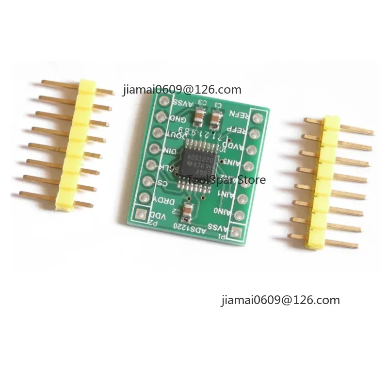 ADS1220 Module 24‑bit Precision ADC Built‑in Precision Reference With Sample Routines