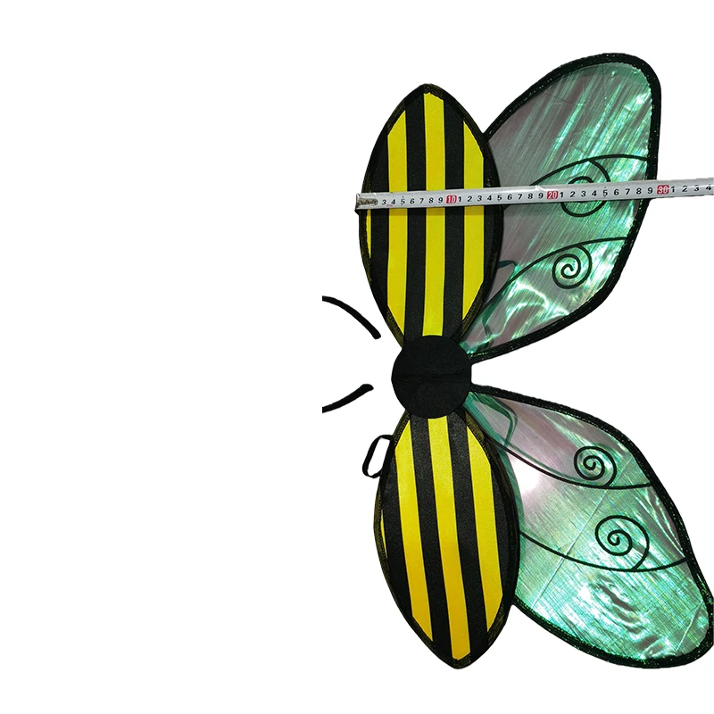 أجنحة الجنية الكبار النساء هالوين الجنية زي للنساء الملحقات فراشة الخنفساء النحل تأثيري الجنية زي أجنحة الملاك #4
