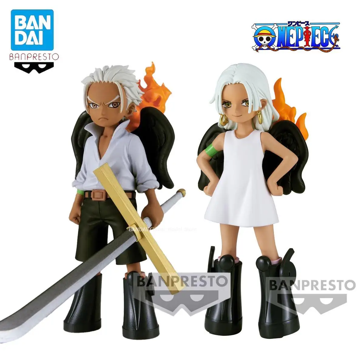 Brand New In Stock Bandai Banpresto Original Dxf Great Channel Series One Piece Boa Hancock Mihawk Anime Toys for Kids Gift