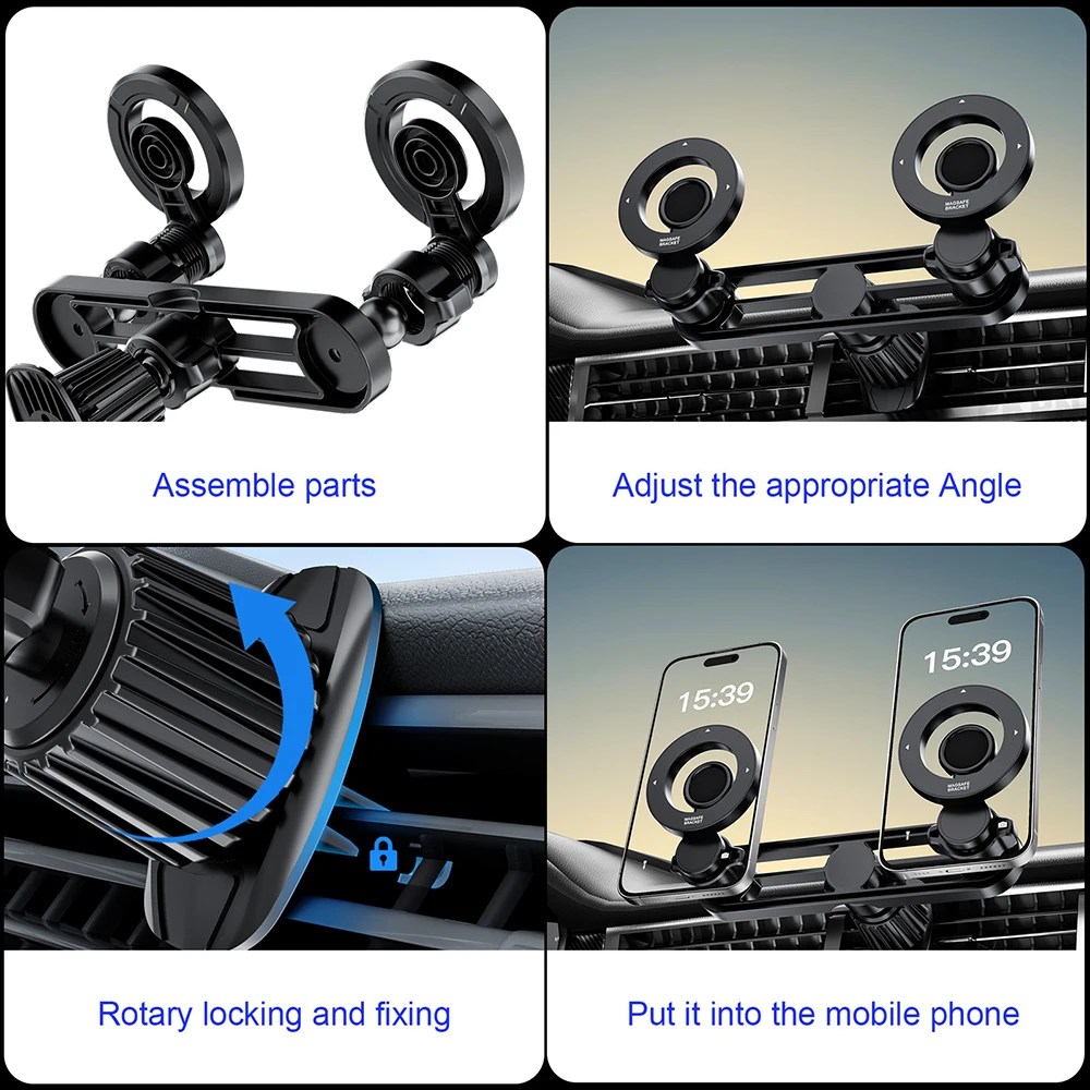 Çift Manyetik Araç Telefon Tut - Magnetic Phone Holder For Car Vent incelemesi ve fiyatı