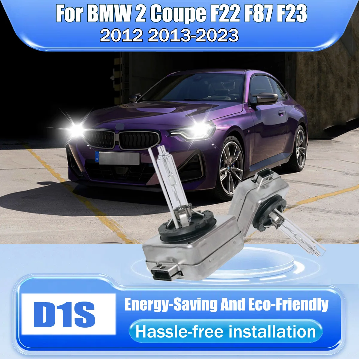 

D1S HID Xenon Hedlight Bulbs For Car Has Factory Hid Need Replacement For BMW 2 Coupe F22 F87 F23 2012 2014 2015 2016-2023
