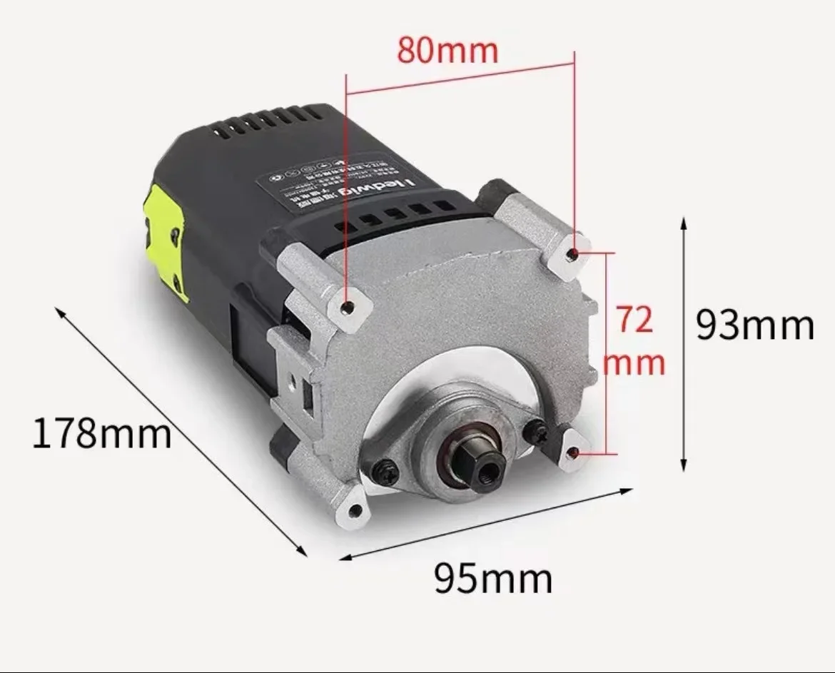 Vacuum fan motor 10 inch 4 inch woodworking home improvement cutting high power pure copper motor