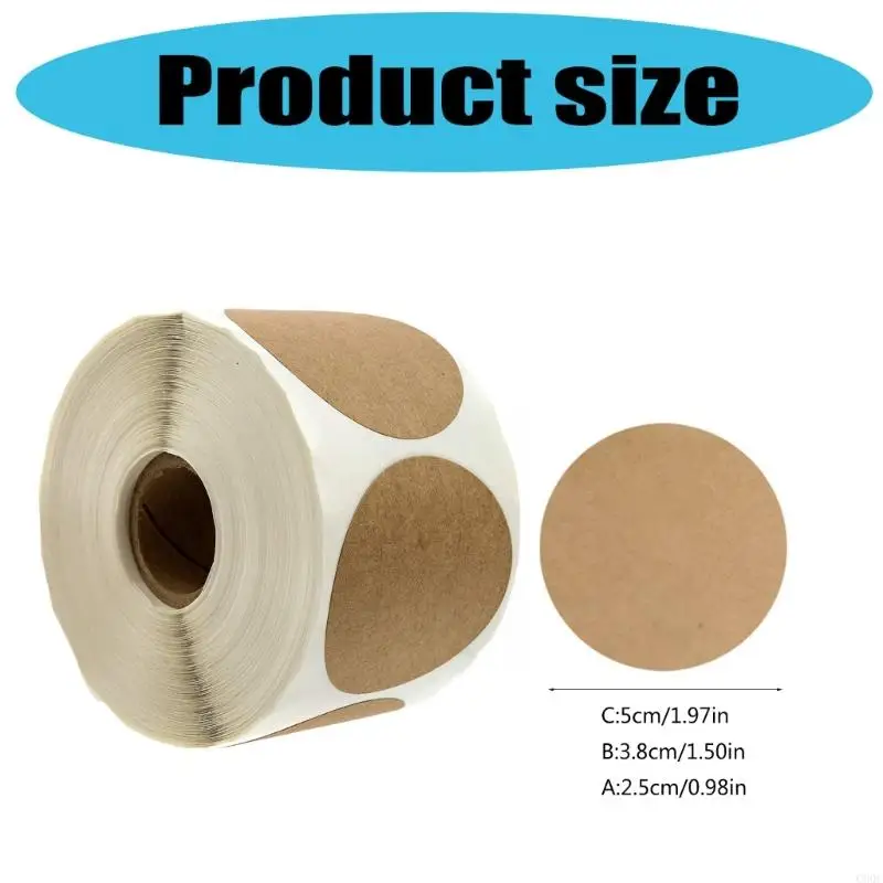 C90C 4 Rolls Gift Sticker Labels