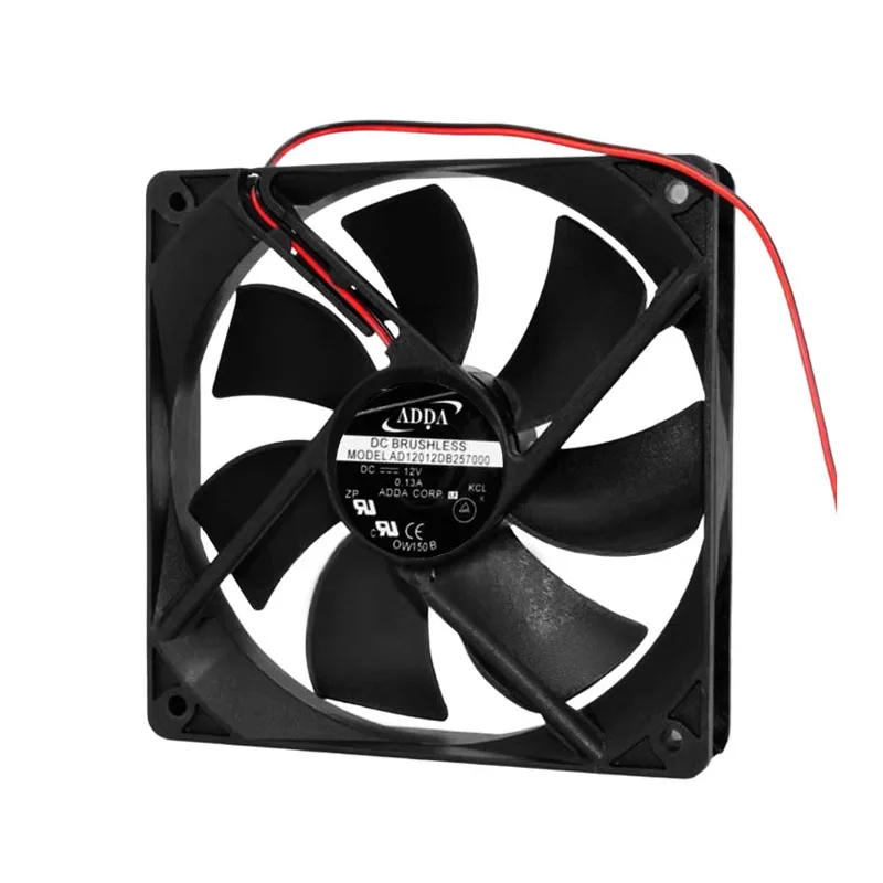 

ОРИГИНАЛЬНЫЙ AD12012DB257000 12 В 0,13 А 12025 120*120*25 мм НОВЫЙ ОХЛАЖДАЮЩИЙ ВЕНТИЛЯТОР РАДИАТОР