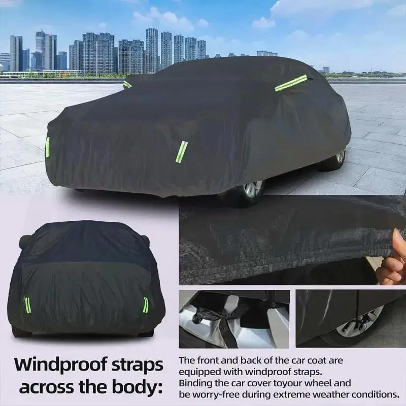 لكيا Seltos 2019 2023 حماية خارجية مقاوم للماء والغبار ظلة الملحقات الخارجية أغطية السيارات #4