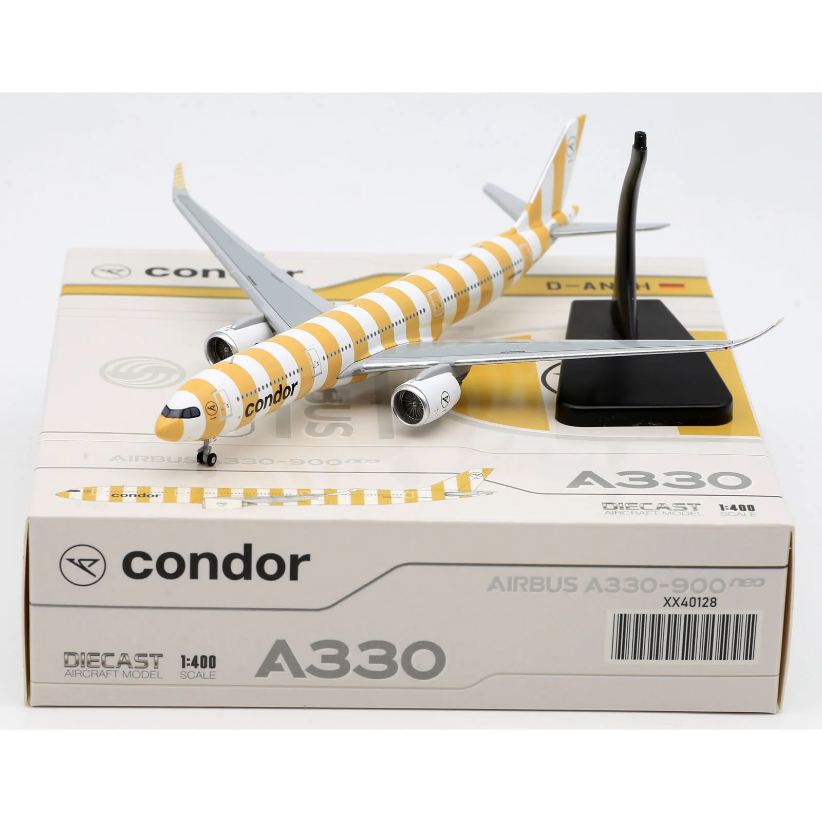 XX40128 Alloy Collectible Plane Gift JC Wings 1:400 Condor Airlines Airbus A330-900NEO 