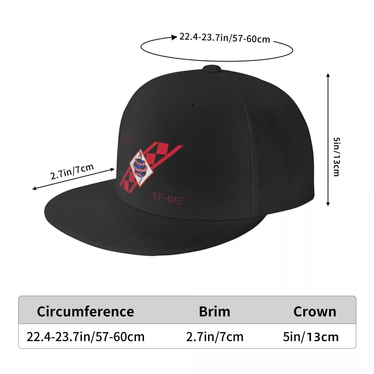 Женская бейсбольная кепка VF-102 Diamondback