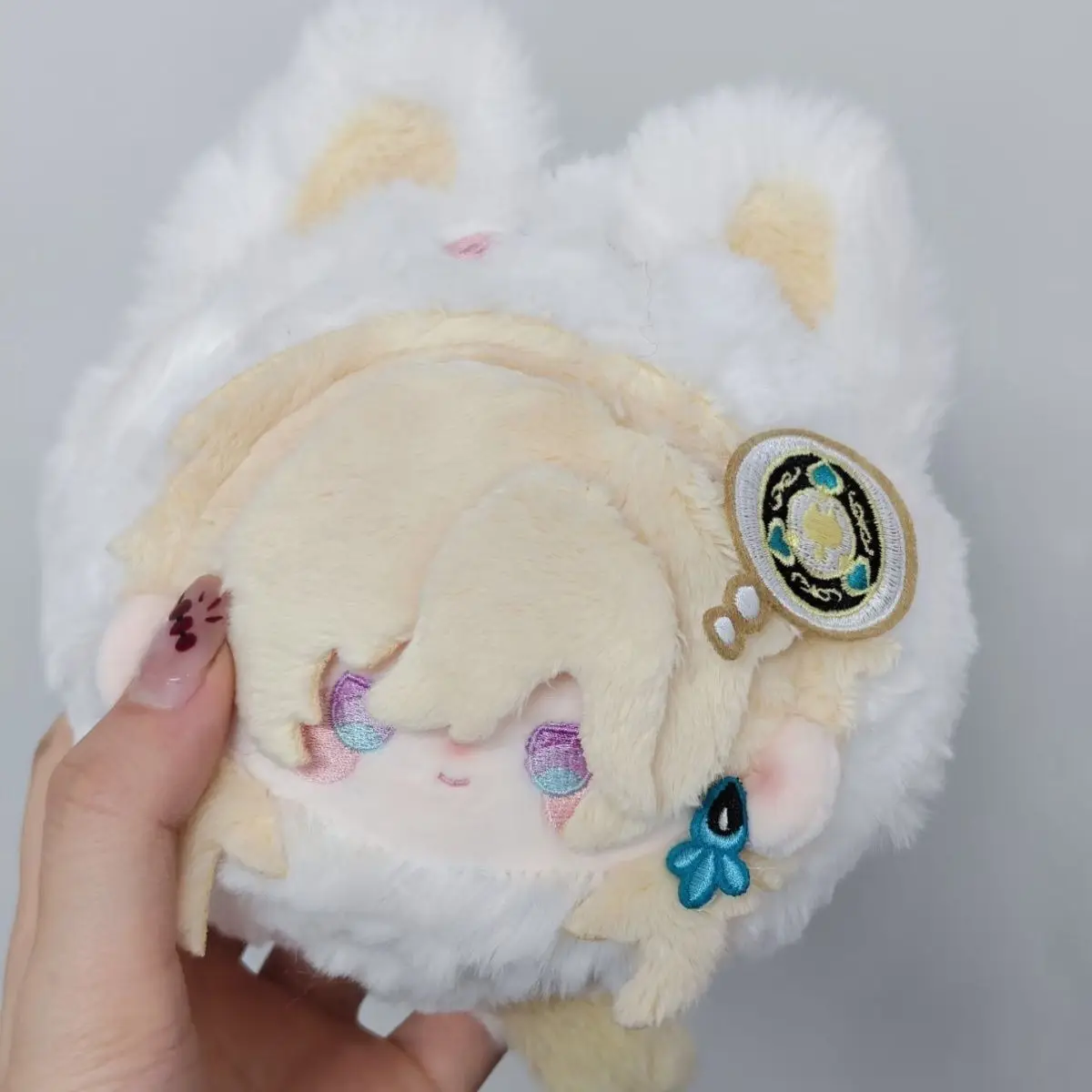 Anime Honkai: Star Rail Aventurine Cosplay 10CM Cute Plush Cotton Stuffed Plushie Figure Birthday Gifts Girls