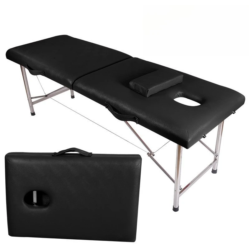 Folding Massage Household Parallel Bar Beauty Fire Therapy Portable Massage Bed