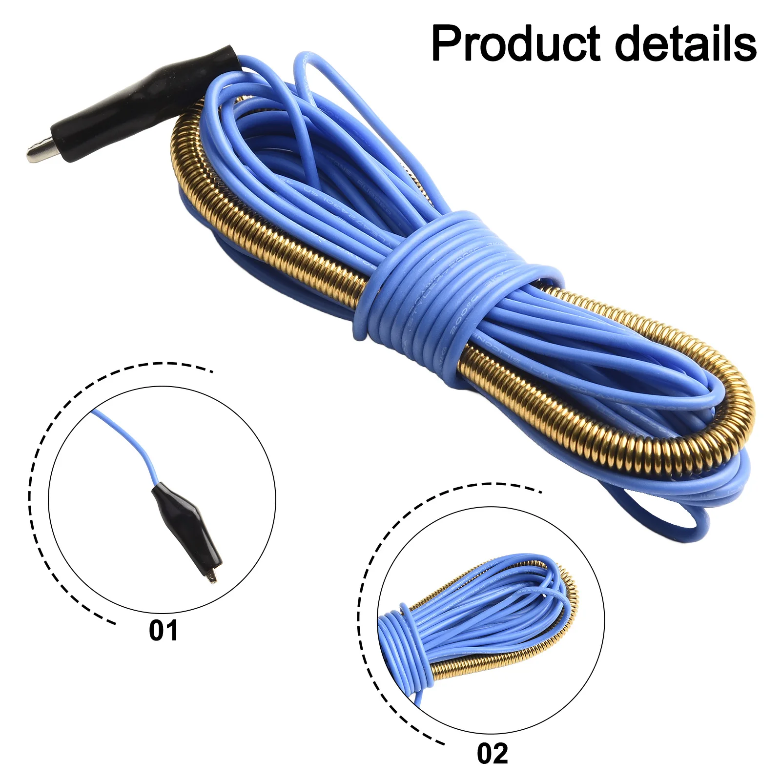 FM Shortwave Communication Antenna Radio Signal Booster Copper Core Wireless Copper Core External Soft Antenna