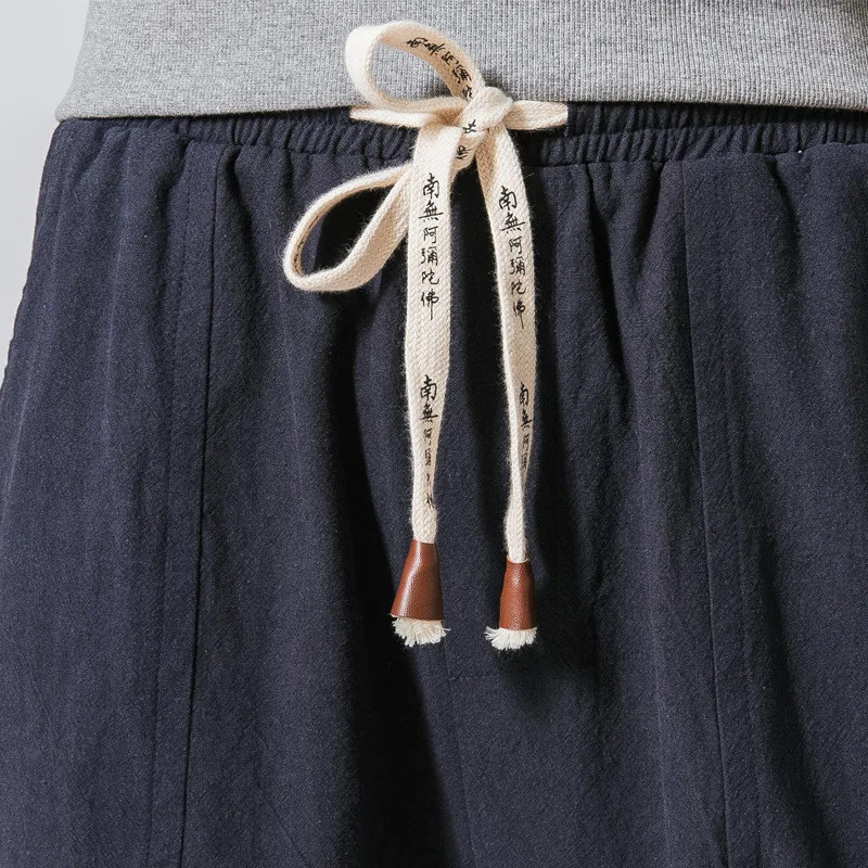 Pantalones de chándal casuales para hombre, ropa de calle de Hip Hop, pantalones Harem, Jogger de moda, negro y rojo, talla grande 5XL