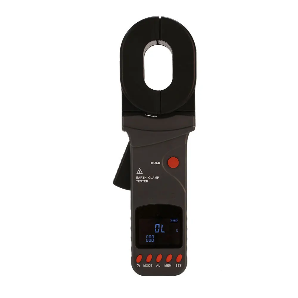 FR2000A+ Digital Clamp On Earth Resistance Tester clamp meter AC And DC Current Digital Tester