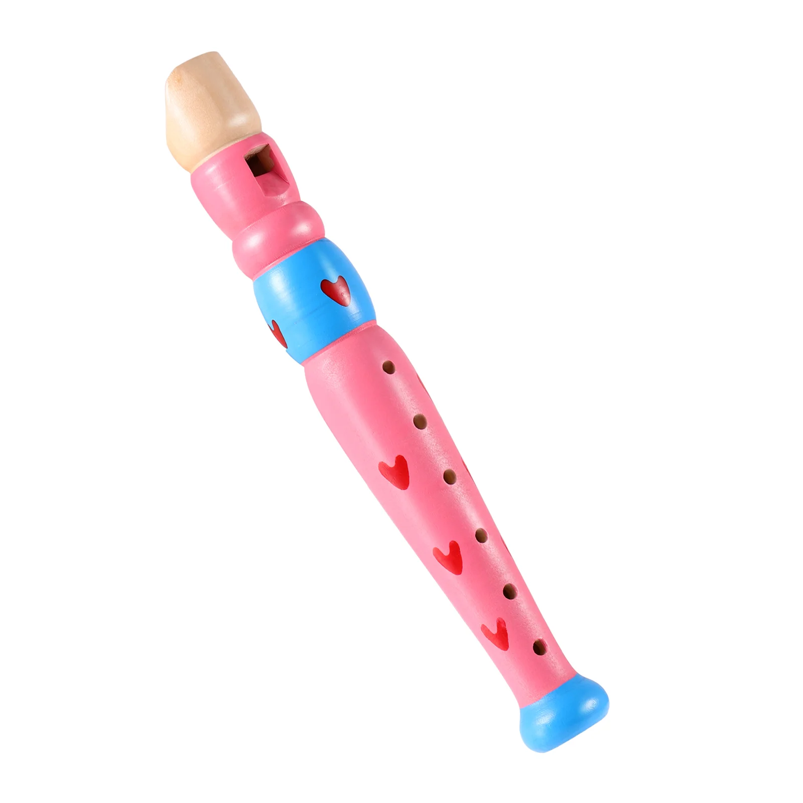 Children Musical Instruments Piccolo Flute Kids Infant Toys Wooden Recorder Audio 6 Hole Small