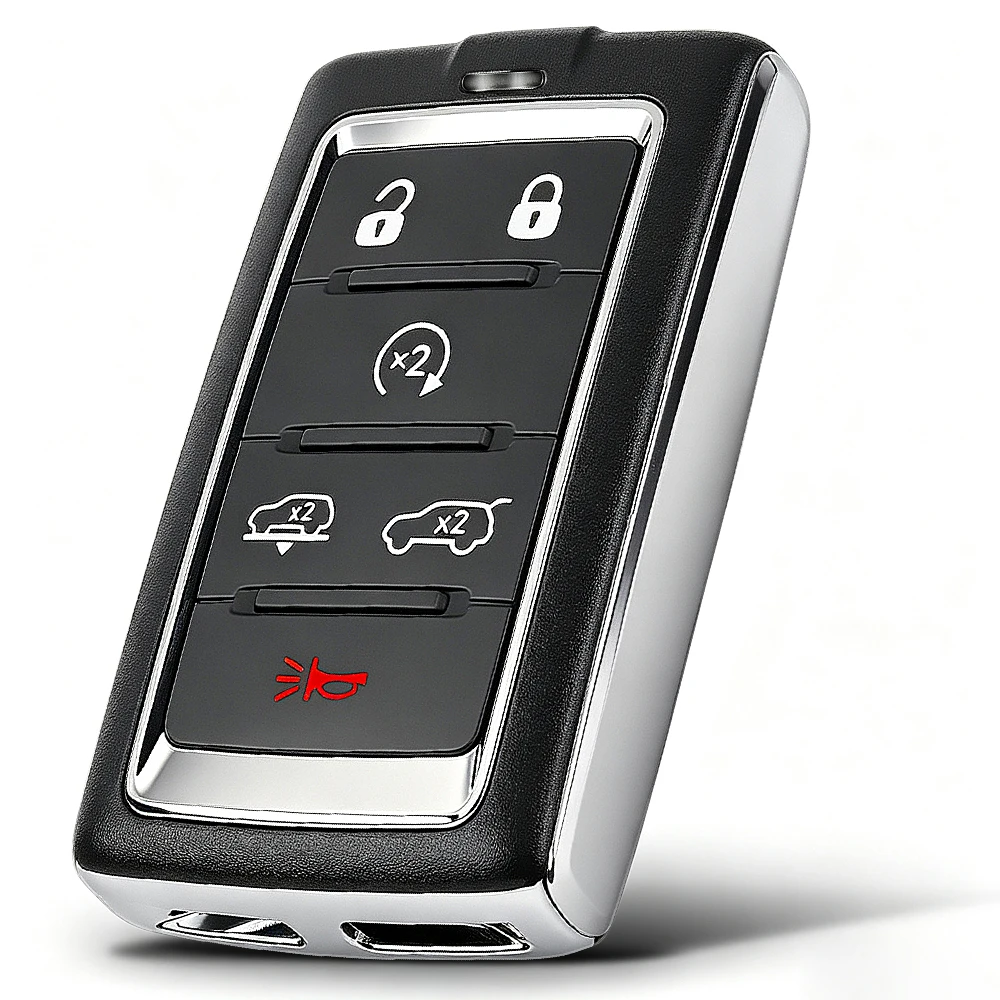 DIYKEY 2BAHD-KFW1 Smart Remote Key Fob for Jeep Grand Wagoneer 2024 2025 68721857 68577132 68577130 68741842 433MHz