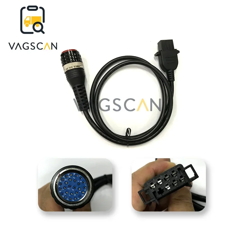 Excavator Truck Diagnostic tool  8 Pin 88890306  FCI Cable for Vocom 88890300