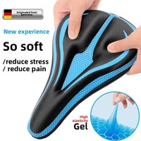 Thickened Silicone Bike Seat Cushion Cover Super Soft Mountain Bike Chair Shock Absorption Bicycle Riding Accessories