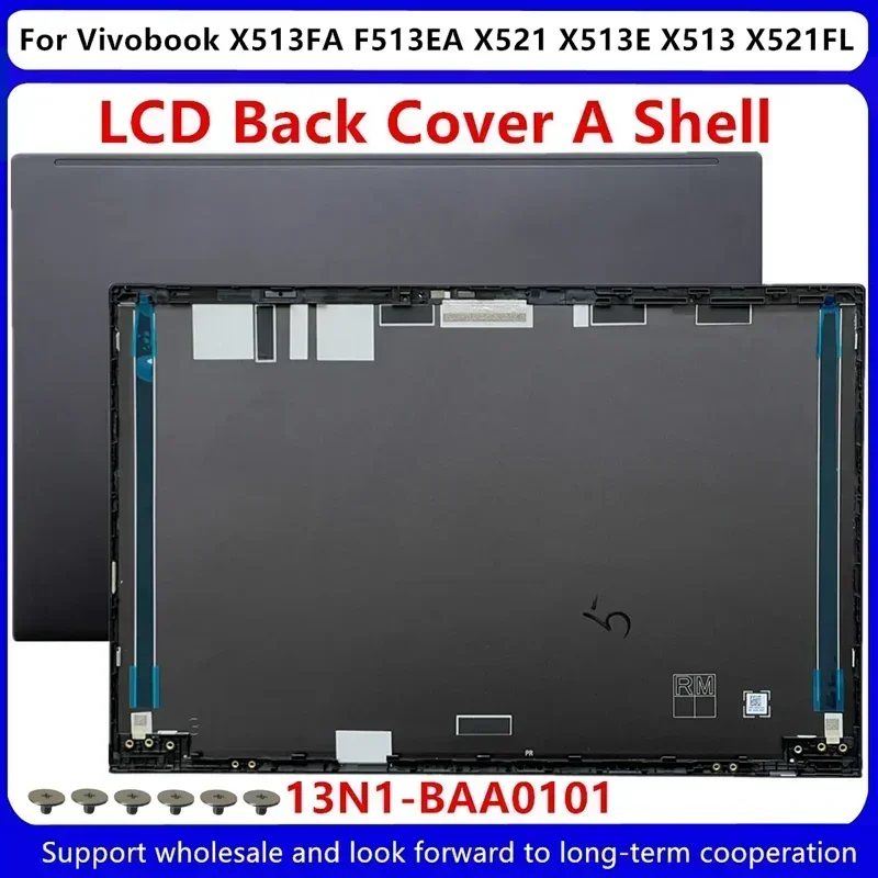 Nuevo para ASUS VivoBook X513FA F513EA X521 X513E X521FL X513 S533 cubierta trasera LCD para portátil