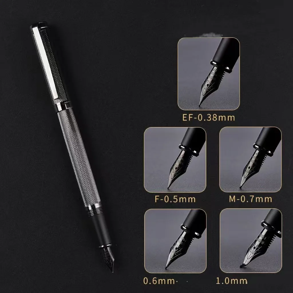 Custom new metal pen business gift box pen various writing practice pens