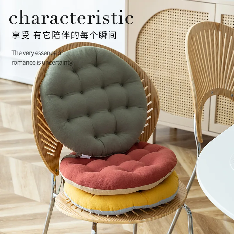 

ins, simple solid color chair cushions, fart cushions, student dormitory classrooms, soft cushions, office stools, chair cushion