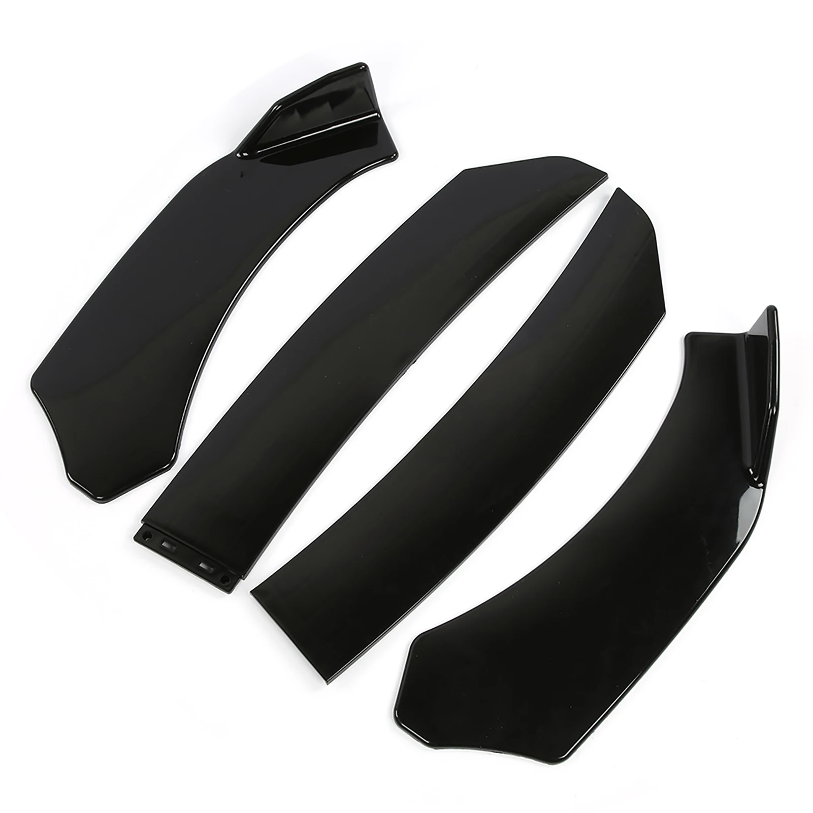 Auto Front Stoßstange Lippen Splitter Karosserie Schaufeln Schutz Universal Auto modifiziert Zubehör Auto Stoßstange Schutz Auto Front schaufel – Detail 6