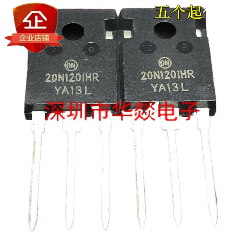 5pcs  20N120IHR NGTB20N120IHRWG  TO-247 1200V 20A