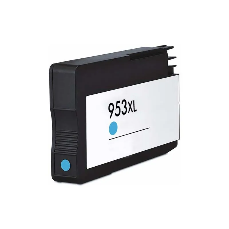 Premium quality alternative ink cartridge HP cyan H953XLC - H953C, replaces a F6U16AE n ° 953XL / F6U12AE n ° 953 XH953XLCCP imprimirbien.com