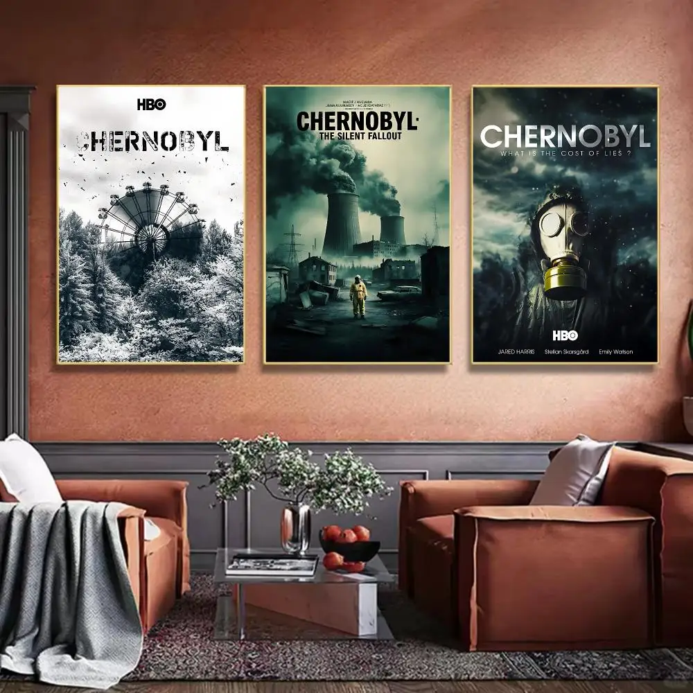 Hot Classic TV Chernobyl Suitable for wall decoration in clubs cafes homes rooms and other places HD canvas poster printing
