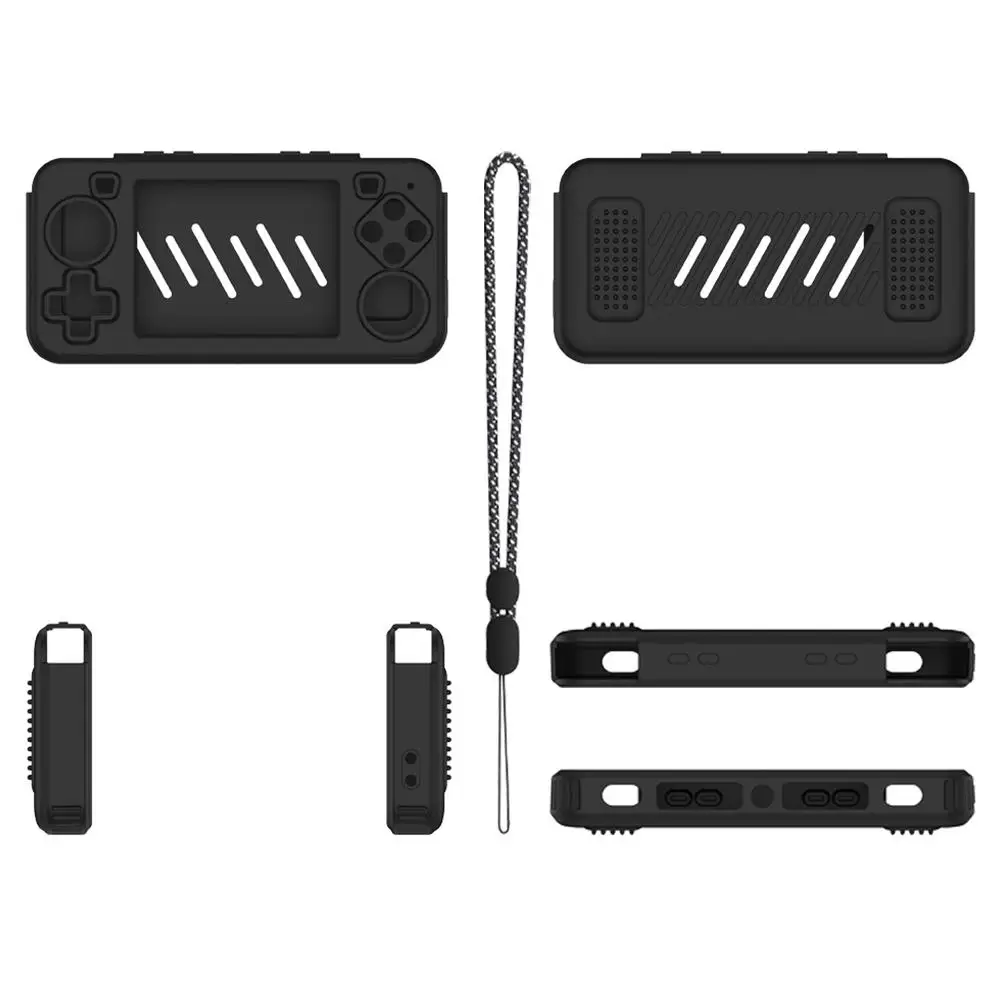 Protective Shell For R36H Console-Shockproof & Dustproof Anti-Slip Silicone Cover Portable Storage Handheld Console Accessories