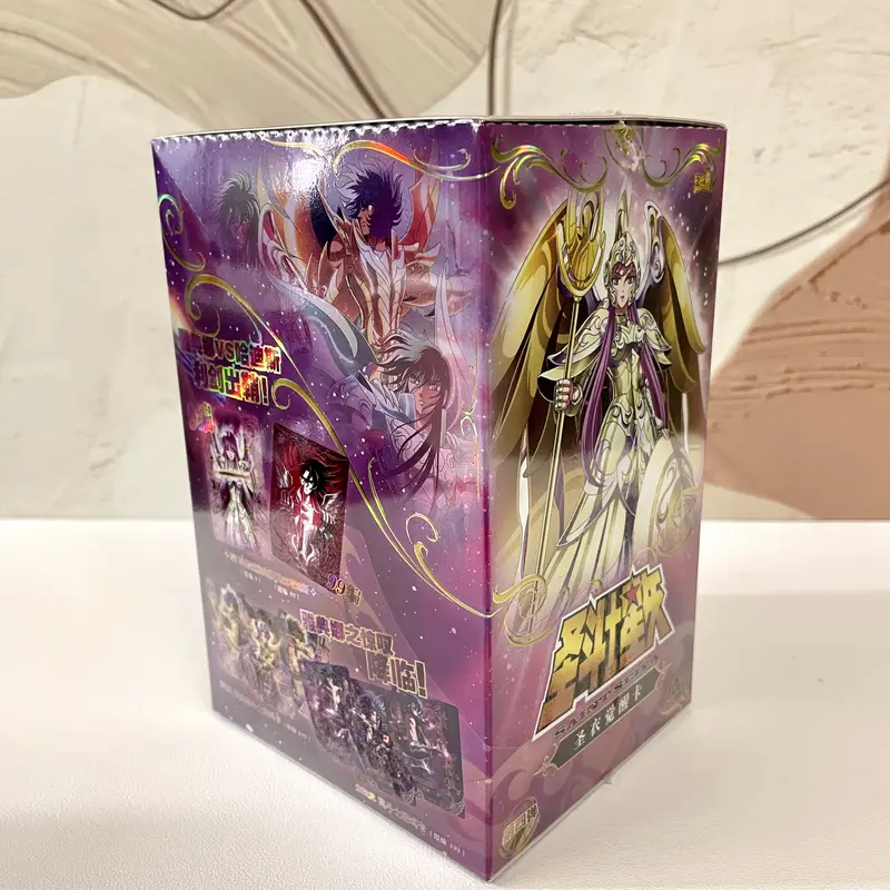New Kayou Saint Seiya Cloth Awakening Card Box Manga Edition Collectible Card Star Pack Japanese Anime Rare Collection Cards - Image 7