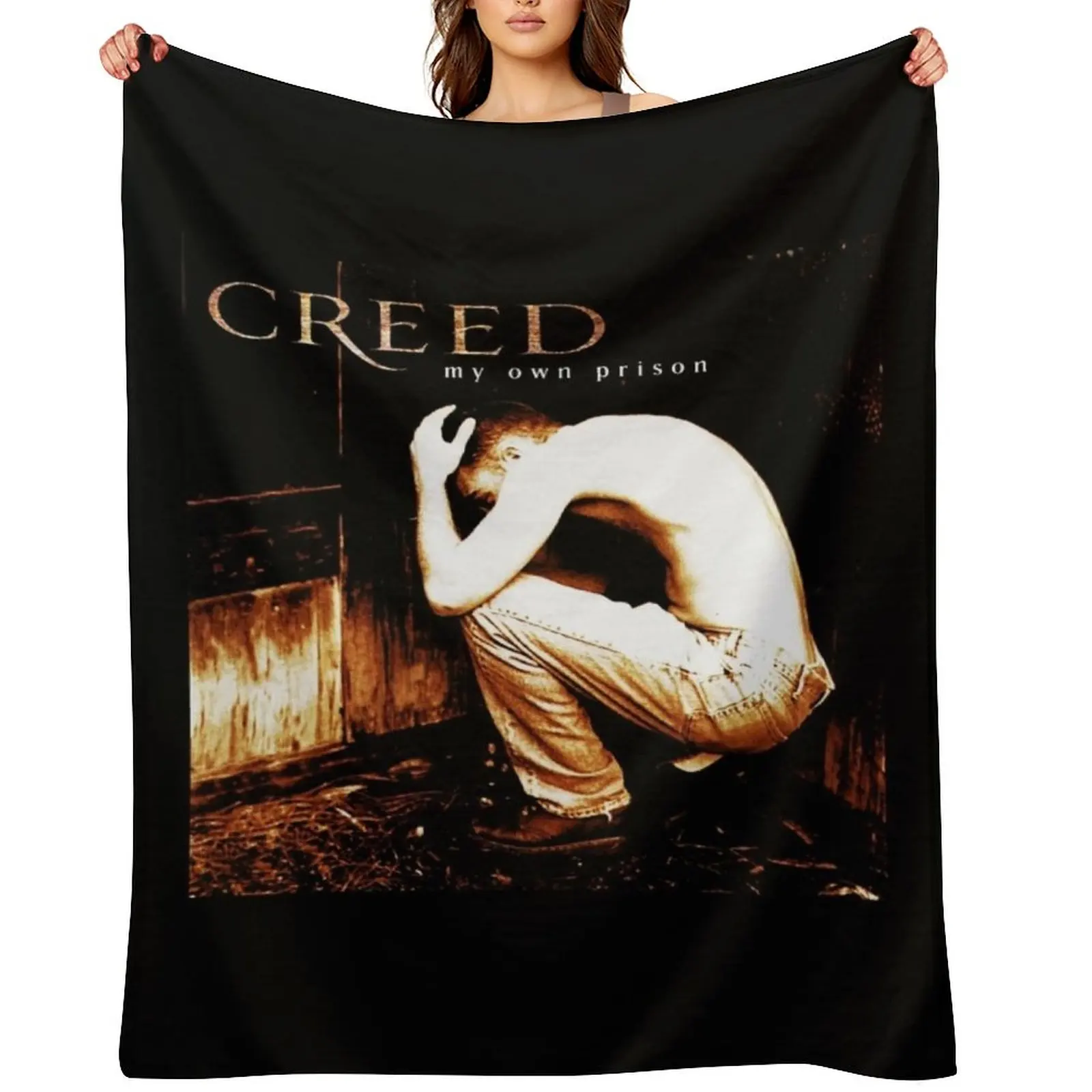 

Creed T-Shirts Throw Blanket Picnic Thin Bed Fashionable Decorative Sofa Blankets