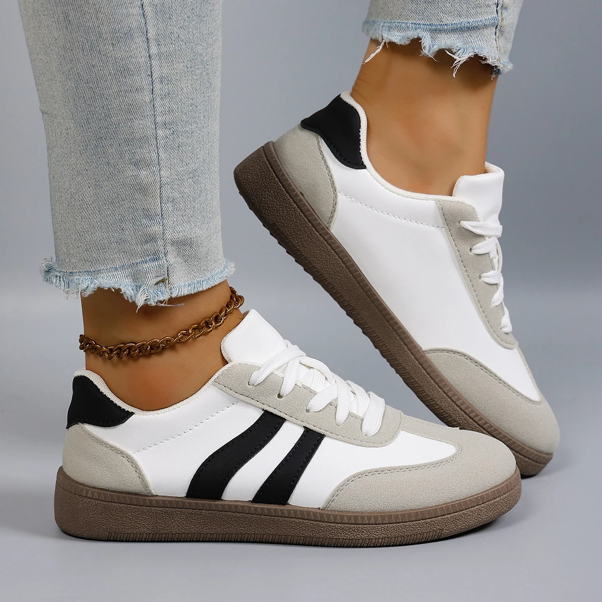 أحذية نسائية صيفية مسطحة شبكية قابلة للتنفس أحذية نسائية أحذية رياضية كاجوال، شحن مجاني للتخليص #3