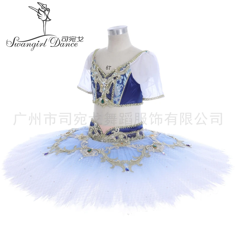 Volwassen Royal Blue La Bayadère Ballet Tutu Vrouwen Professionele Ballerina Cosutmes Tutu Jurk BT4179